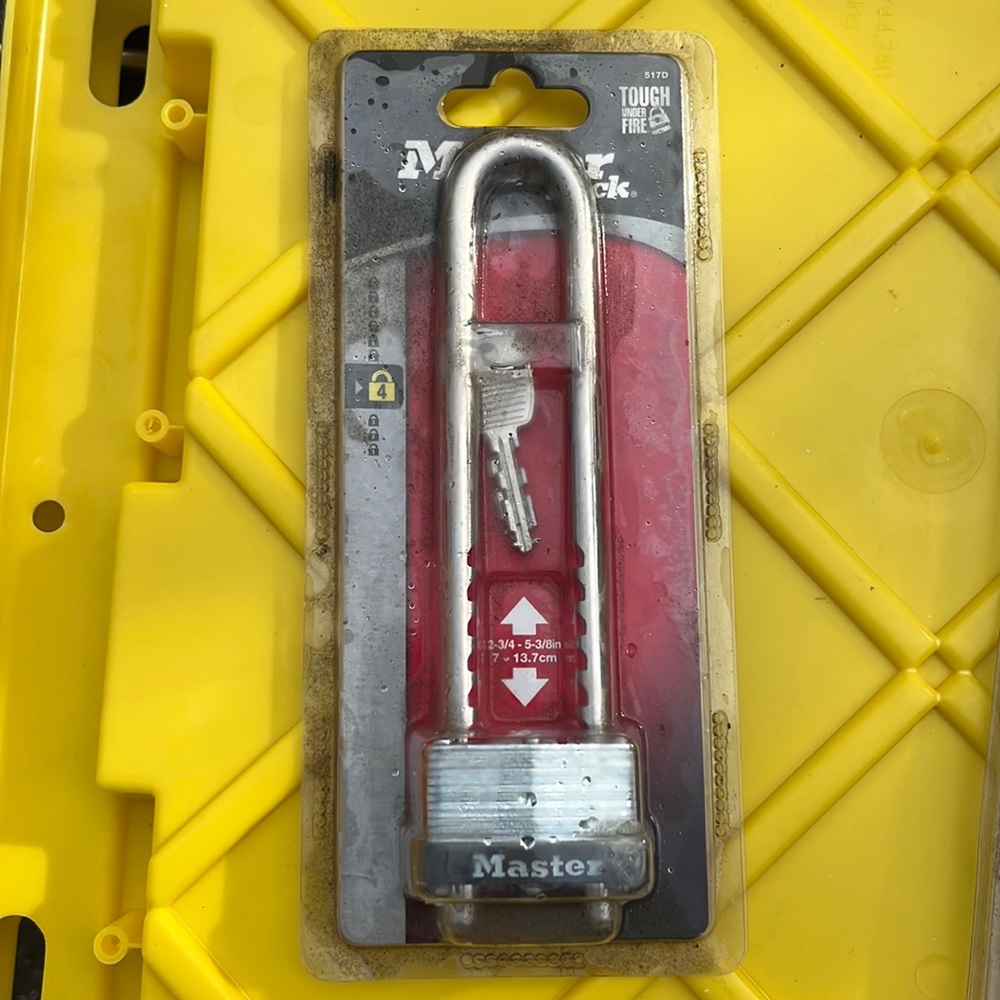 Brand new lock